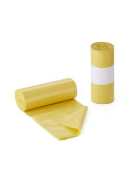 BOLSA BASURA 60X90 AMARILLA GALGA 120