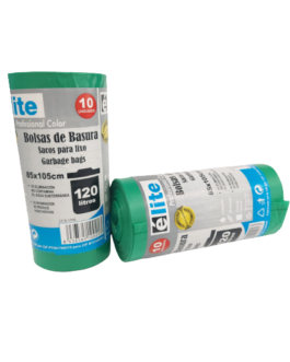 BOLSA BASURA 85X105 VERDE G-96