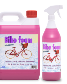 Desengrasante limpiador espumante bicicletas
